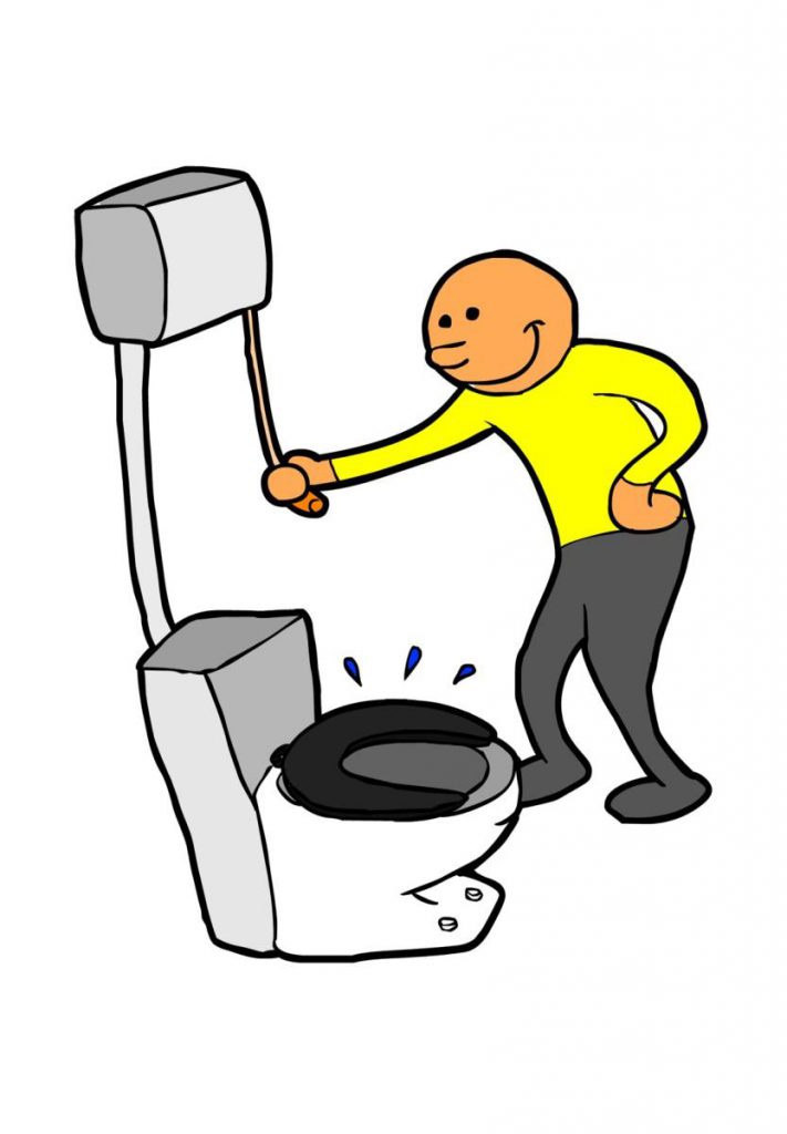 flush