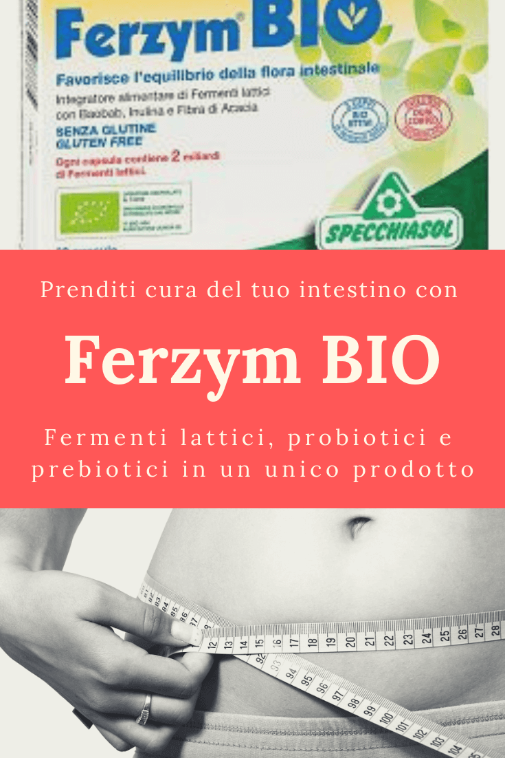 Ferzym Bio fermenti lattici e probiotici per la salute intestino
