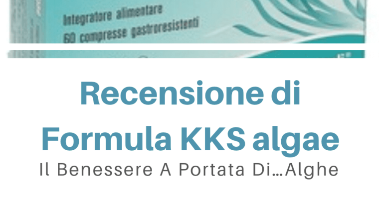Formula KKS Algae – Integratore Di Alga Klamath, Kombu, Spirulina e Erba Medica – Il Benessere A Portata Di…Alghe