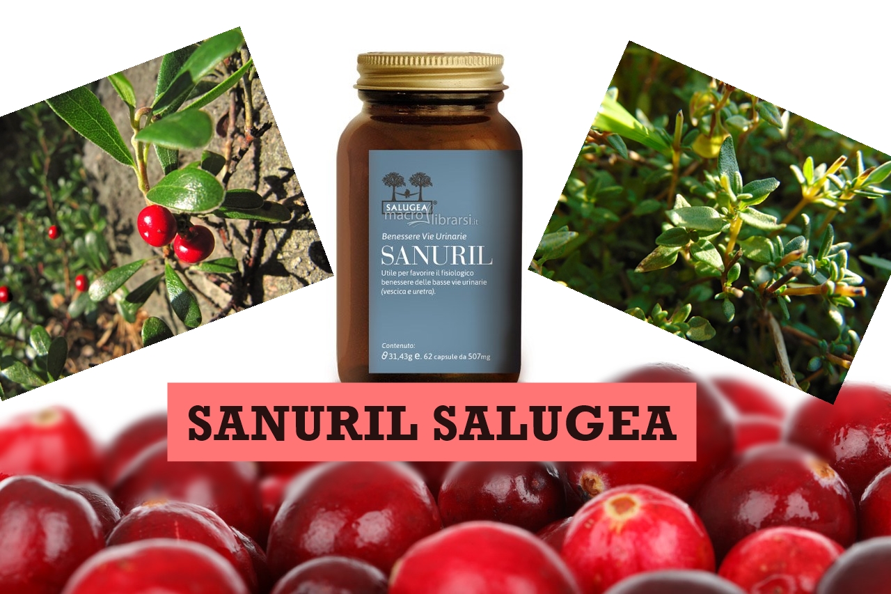 Integratore Sanuril Salugea (capsule) – un rimedio 100% naturale e sollievo immediato in caso di cistite o uretrite