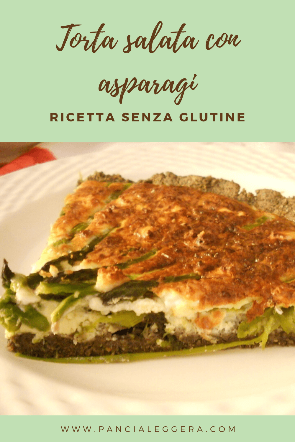 Torta salata con asparagi senza glutine – ricetta light