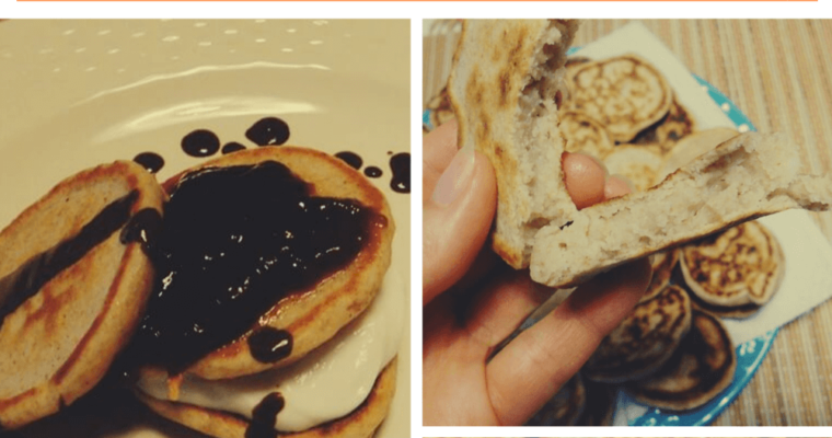 Pancakes veloci light con solo tre ingredienti – ricetta senza uova e senza lievito