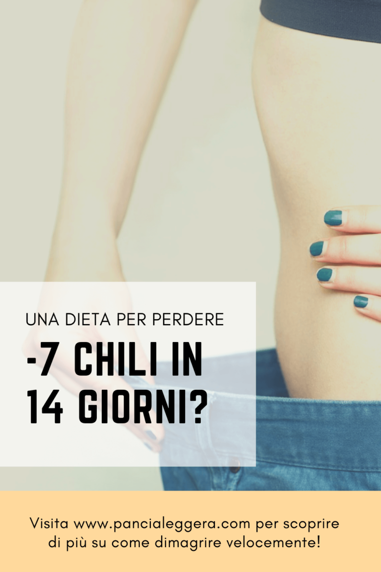 Come perdere peso velocemente con la Dieta delle 2 settimane? Funziona