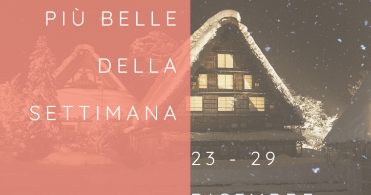 Frasi, aforismi e citazioni più belle della settimana 23 – 29 dicembre 2019