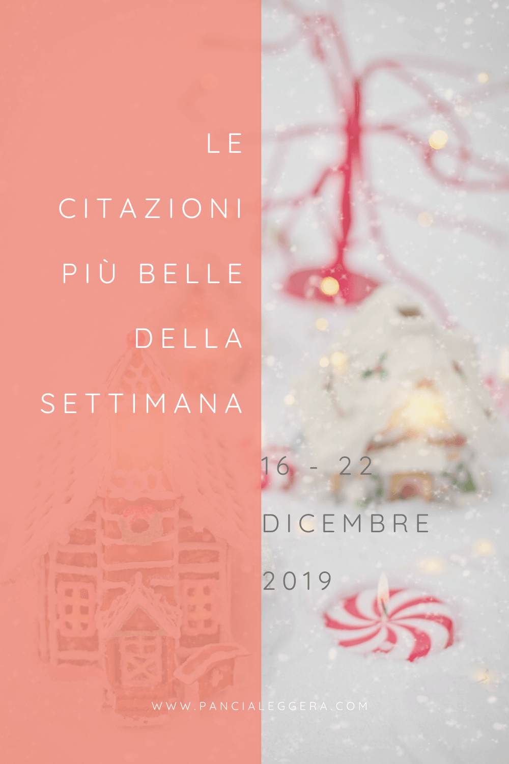 Frasi, aforismi e citazioni più belle della settimana 16 – 22 dicembre 2019