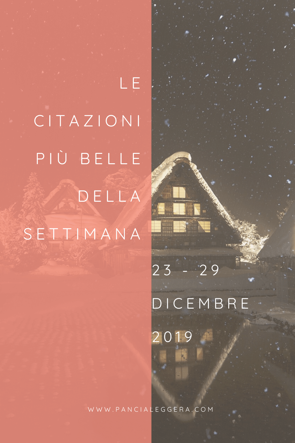 Frasi, aforismi e citazioni più belle della settimana 23 – 29 dicembre 2019