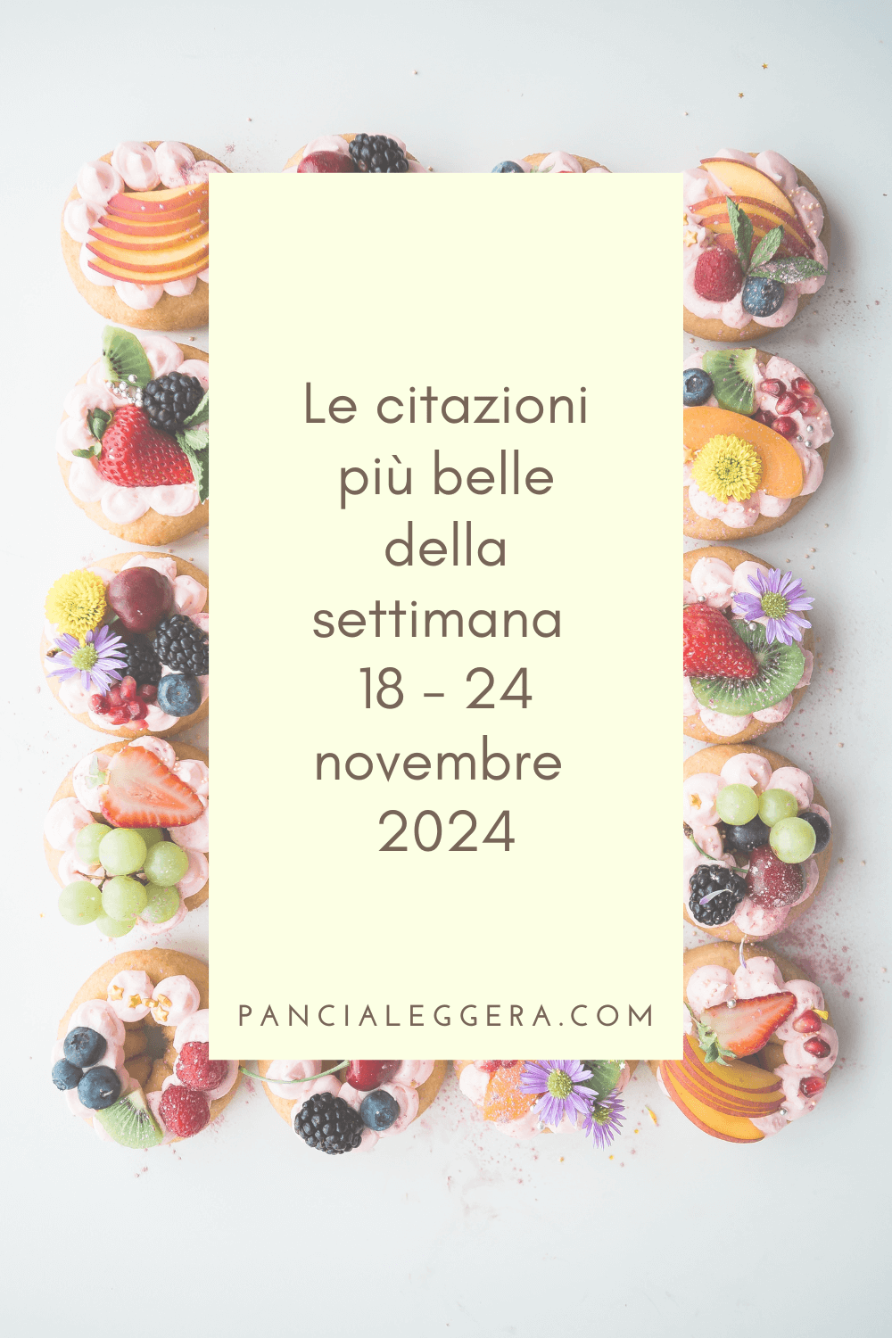 Frasi, aforismi e citazioni più belle della settimana 18 – 24 novembre 2024