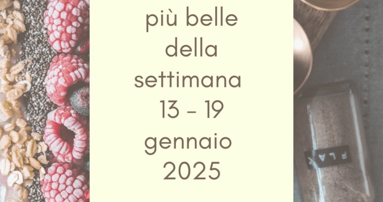 Frasi, aforismi e citazioni più belle della settimana 13- 19 gennaio 2025