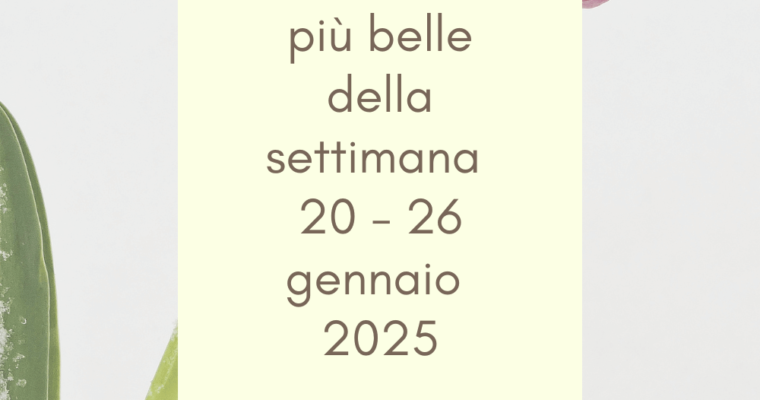 Frasi, aforismi e citazioni più belle della settimana 20 – 26 gennaio 2025