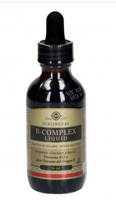 integratore di biotina - solgar b complex liquid