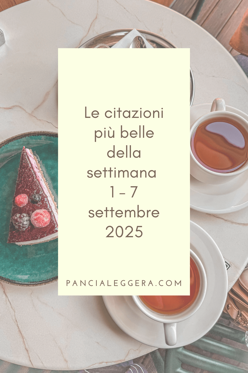 Frasi, aforismi e citazioni più belle della settimana 1 – 7 settembre 2025
