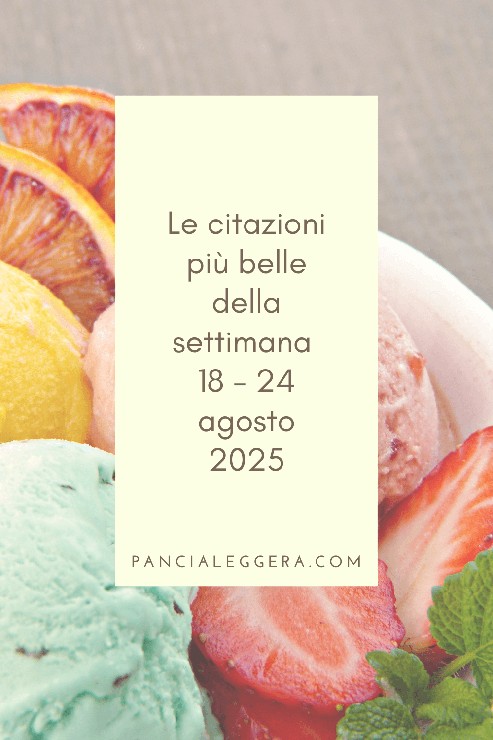 Frasi, aforismi e citazioni più belle della settimana 18 – 24 agosto 2025