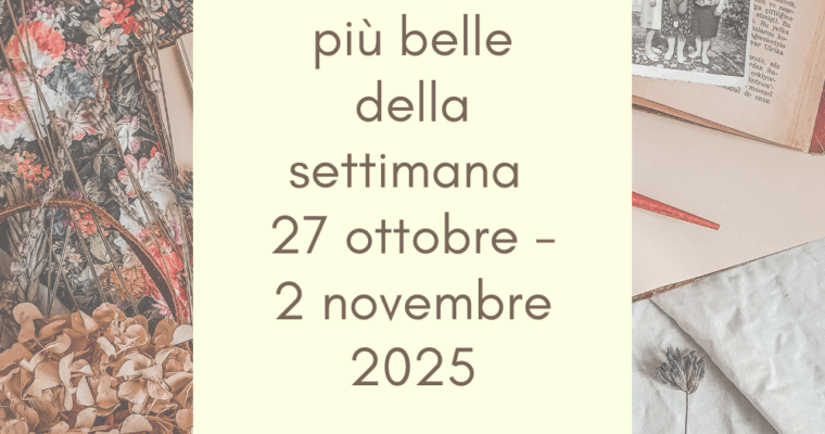 Frasi, aforismi e citazioni più belle della settimana 27 ottobre – 2 novembre 2025