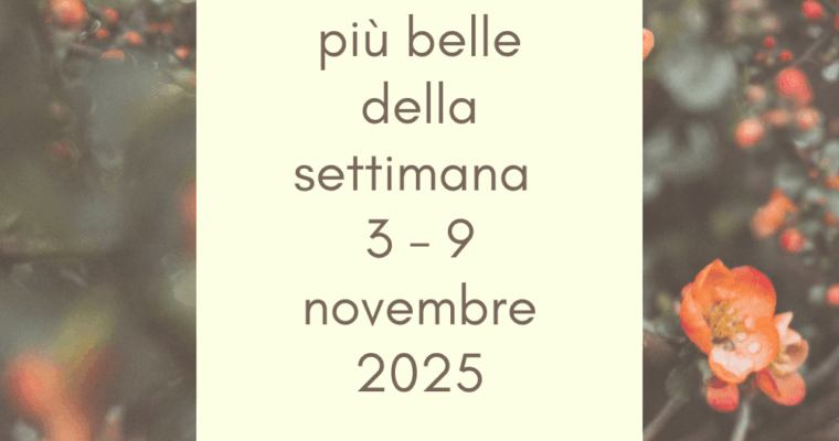 Frasi, aforismi e citazioni più belle della settimana 3 – 9 novembre 2025